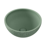 Alba Round Concrete Above Counter Basin