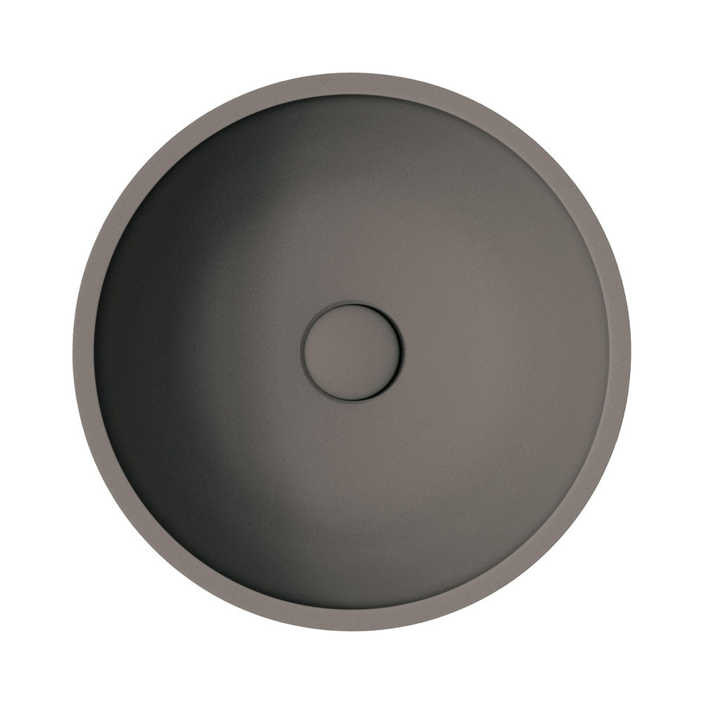 Alba Round Concrete Above Counter Basin