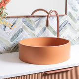 Jada Concrete Above Counter Round Basin