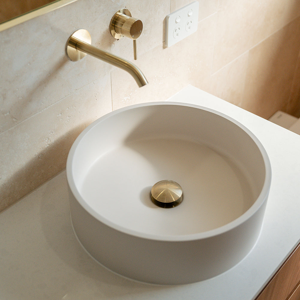 Jada Concrete Above Counter Round Basin