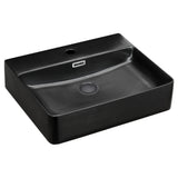 Petra 500 Above Counter Basin with Overflow - 1 Tap Hole