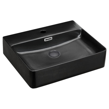 Petra 500 Above Counter Basin with Overflow - 1 Tap Hole