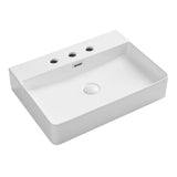 Petra 600 Above Counter Basin with Overflow