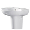 Stella Care 560 Ceramic Wall Basin with Shroud