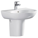 Stella Care 560 Ceramic Wall Basin with Shroud