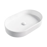 Eleanor Fluted Oval Above Counter Basin