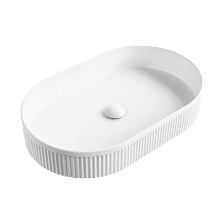 Eleanor Fluted Oval Above Counter Basin