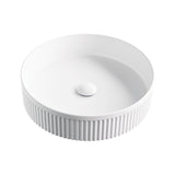 Eleanor Fluted Round Above Counter Basin
