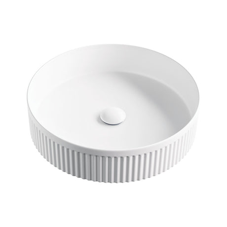 Eleanor Fluted Round Above Counter Basin