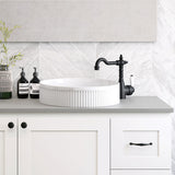 Eleanor Fluted Round Above Counter Basin