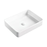 Eleanor Fluted Rectangular Above Counter Basin