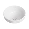 Eleanor Fluted Round Semi Inset Basin with Overflow