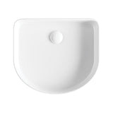 Forma Arch Design Gloss White Above Counter Basin