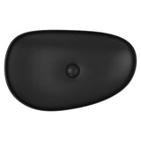Pebble Large 650 Slim Edge Ceramic Basin