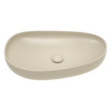 Pebble Large 650 Slim Edge Ceramic Basin