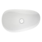 Pebble Large 650 Slim Edge Ceramic Basin