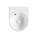 Junior Wall Hung Basin White Ceramic