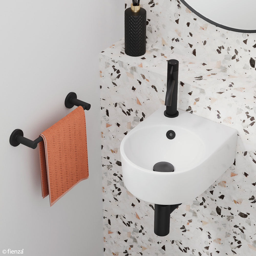 Junior Wall Hung Basin White Ceramic