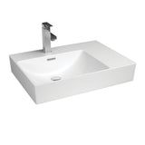 Tono 600 Wall Hung Basin Left Hand Bowl
