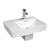 Tono 600 Wall Hung Basin with Shroud Right Hand Bowl