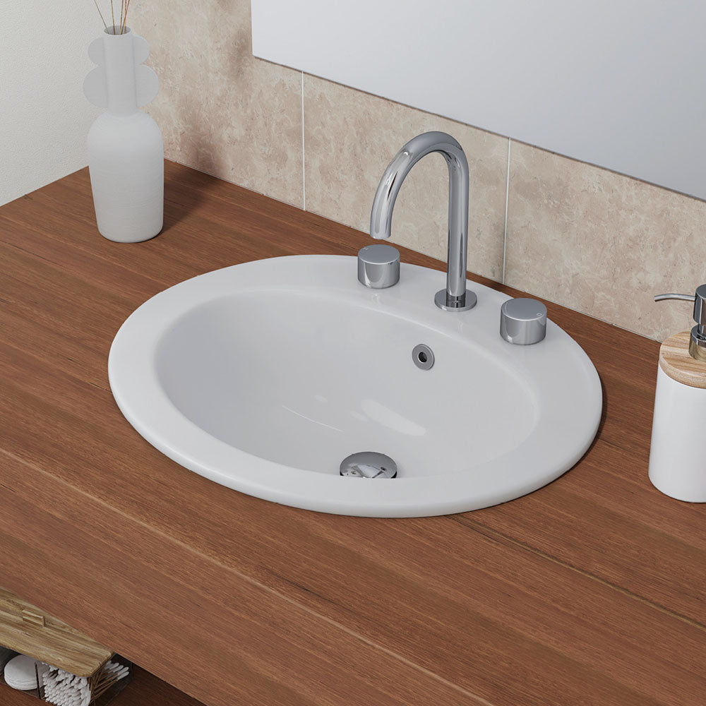 Lacy Drop In, Inset Basin