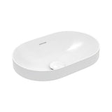 Aluca Pill Ceramic Semi-Inset Basin