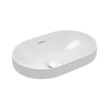 Aluca Pill Ceramic Semi-Inset Basin