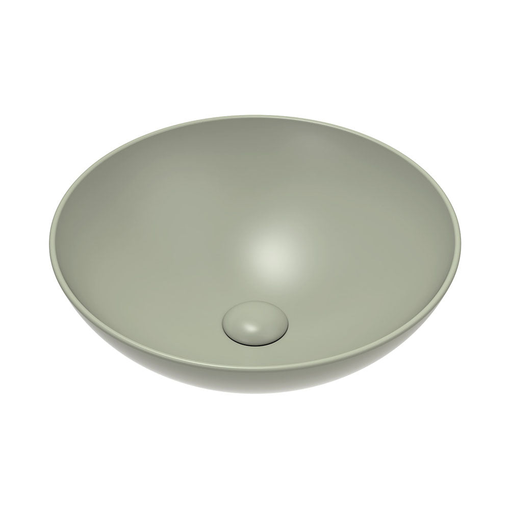 Aluca Slim Edge 400mm Ceramic Above Counter Basin