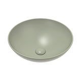 Aluca Slim Edge 400mm Ceramic Above Counter Basin