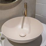 Aluca Slim Edge 400mm Ceramic Above Counter Basin