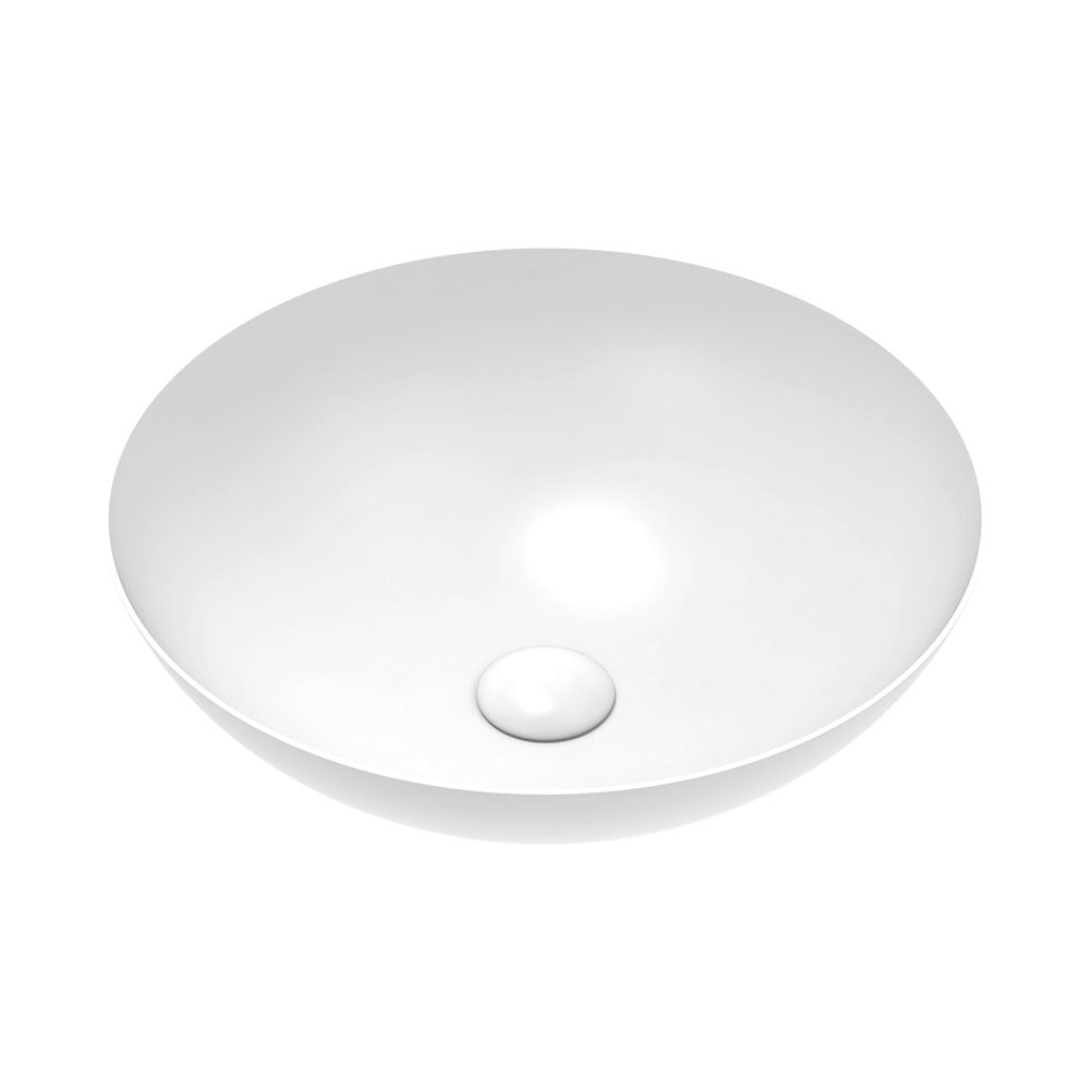 Aluca Slim Edge 400mm Ceramic Above Counter Basin