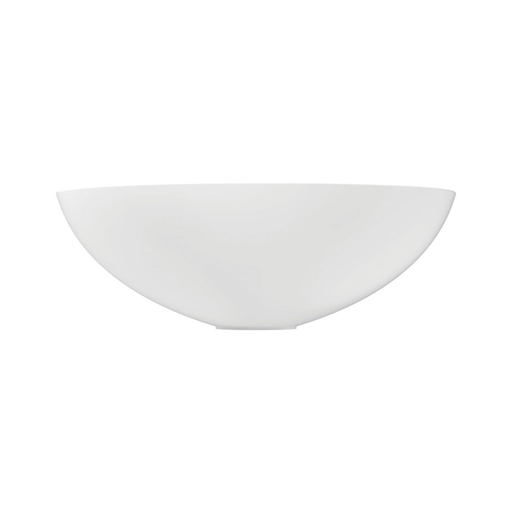 Aluca Slim Edge 400mm Ceramic Above Counter Basin