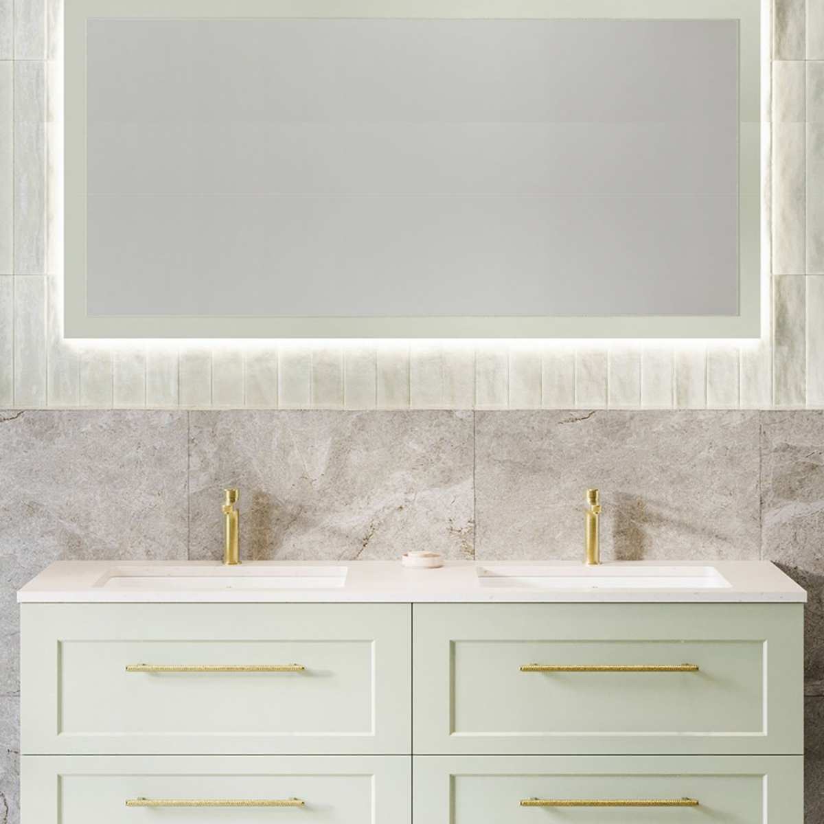 Rectangle Undermount Basin 530mm Gloss White