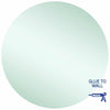 Ablaze - Rio Polished Edge Round Mirror - 900mmØ Glue-to-Wall