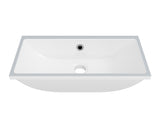 Ruby Undermount Basin 530mm Gloss White