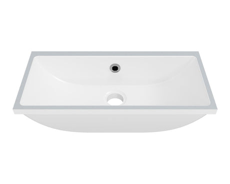 Ruby Undermount Basin 530mm Gloss White