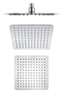 Cresta - Brushed Nickel 250mm Square Shower Head