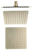 Cresta - Fremch Gold 250mm Square Shower Head
