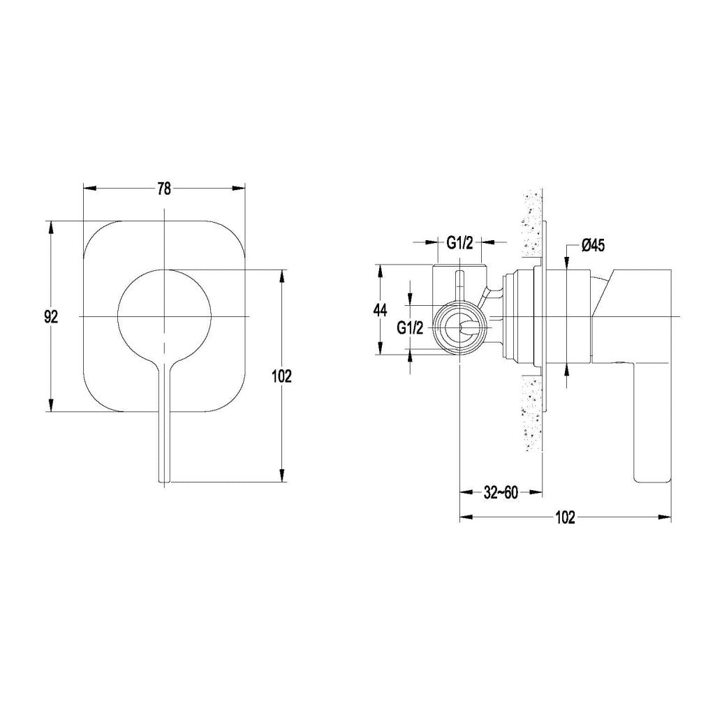 Vivo - Shower Mixer