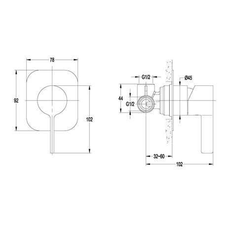 Vivo - Shower Mixer