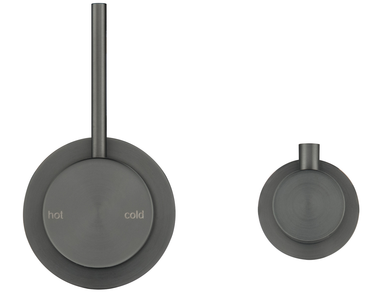 Mica - Shower Mixer Diverter - Sideways Reverse - TRIM KIT ONLY