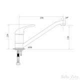 Presto - Widebody Sink mixer