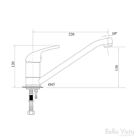 Presto - Sink Mixer