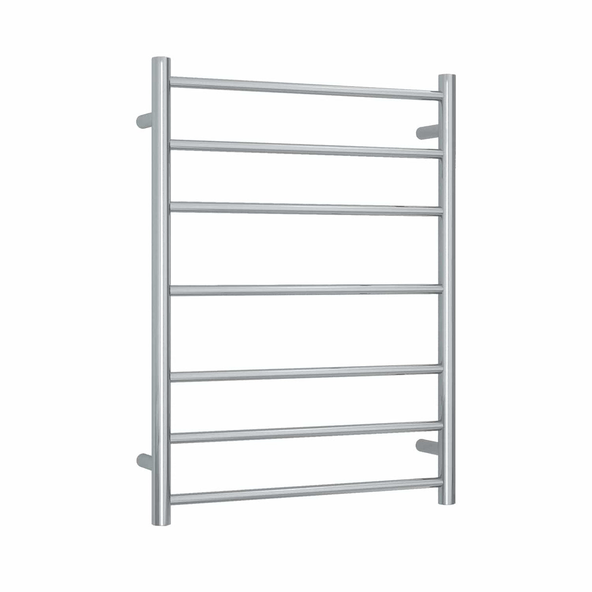 Thermorail - Straight/Round 12Volt 600x800x122mm 90Watts 7 Bars - Brushed