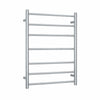 Thermorail - Straight/Round 12Volt 600x800x122mm 90Watts 7 Bars - Brushed
