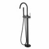Star Mini - Gunmetal Freestanding Bath Spout w Handshower & Mixer