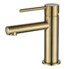 Star Mini - Brushed Brass Basin Mixer