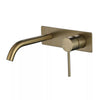 Star Mini - Brushed Brass Wall Mixer Combination