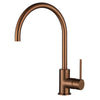 Star Mini - Champagne Swivel Gooseneck Kitchen Mixer
