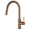 Star Mini - Champagne Kitchen Mixer w Pull Out Hose